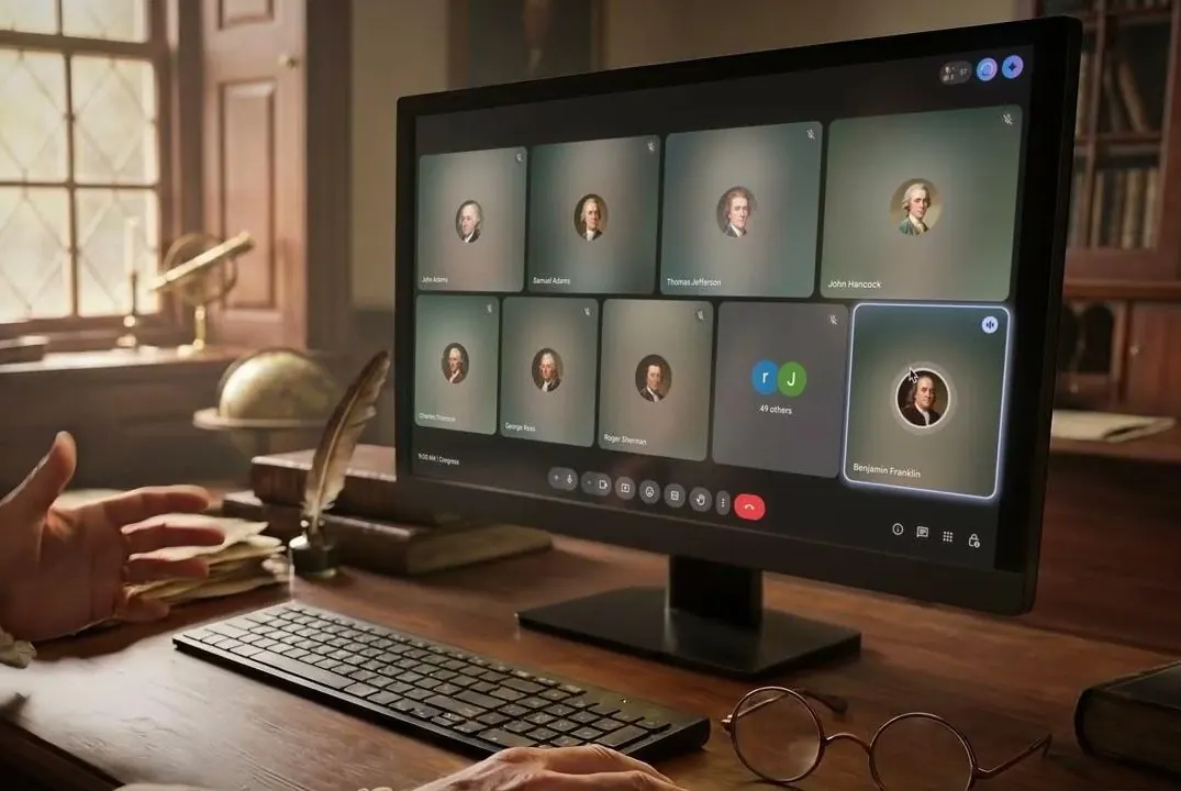 Google Pitches AI to the Founding Fathers, and America Collectively Cringes